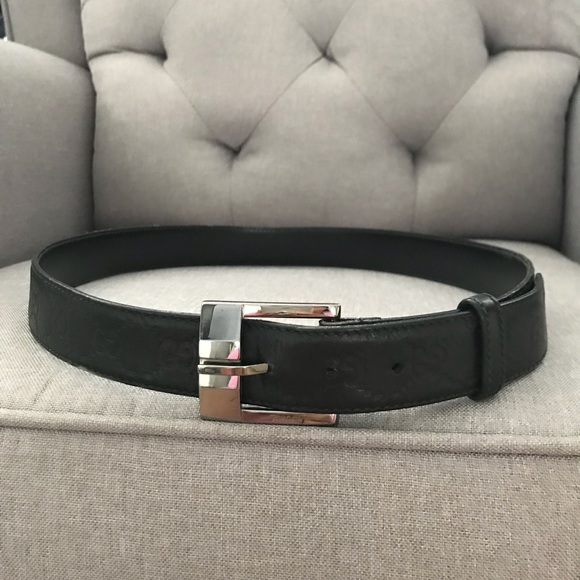 Gucci Other - Final Markdown! Gucci Belt Black Leather Men’s 33